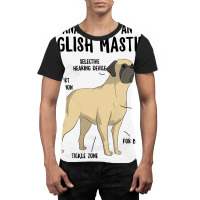 Anatomy Of An English Mastiff Dog Owner Puppy Funn Graphic T-shirt | Artistshot