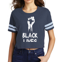 Black Lives Matter Scorecard Crop Tee | Artistshot