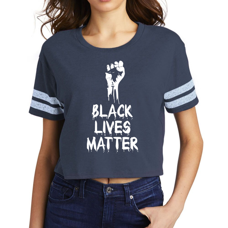 Black Lives Matter Scorecard Crop Tee by tshiart | Artistshot