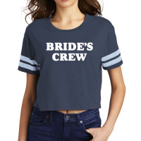 Bride's Crew Scorecard Crop Tee | Artistshot