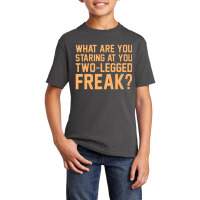 Two Legged Freak Funny Ampu Prosthetic Surgery Graphic Basic Youth T-shirt | Artistshot