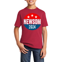 Gavin Newsom 2024 Presidential Basic Youth T-shirt | Artistshot