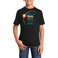 Mena Arkansas Ar Total Solar Eclipse 2024  1  T Shirt Basic Youth T-shirt | Artistshot