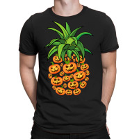 Halloween Pumpkin Face Pineapple Costume For Kids  T-shirt | Artistshot