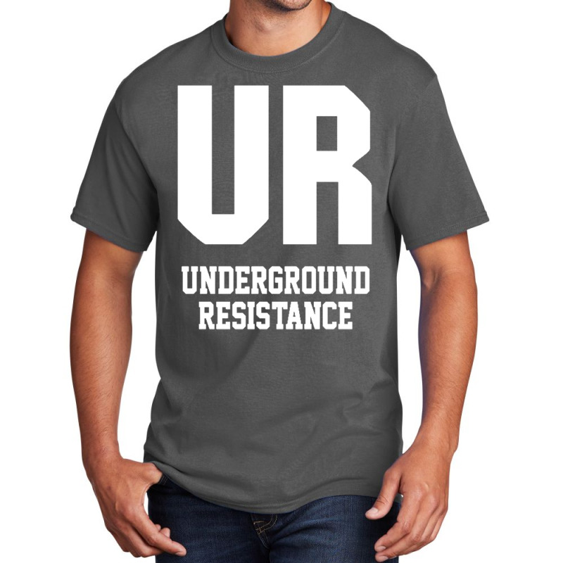 Underground Resistence Basic T-shirt by saterseim | Artistshot