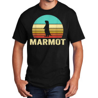 Vintage Marmot Shirt Sunset Basic T-shirt | Artistshot