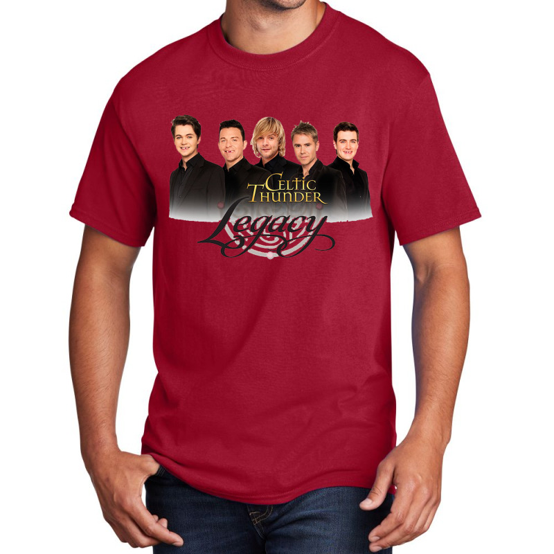 Celtic Thunder Irish Singing Groups And Stage Performances Basic T-shirt by Agustin | Artistshot