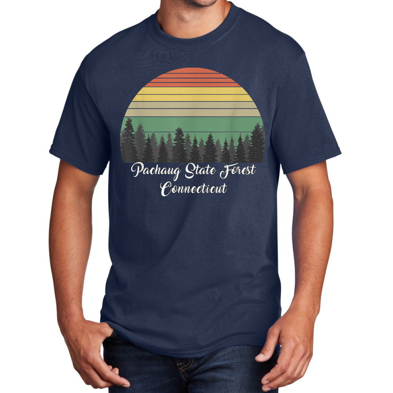 Pachaug State Forest Basic T-shirt by celanasubek | Artistshot