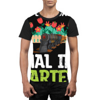 Ich Bin Dann Mal Im Garten Garden Train Model Rail Graphic T-shirt | Artistshot