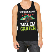 Ich Bin Dann Mal Im Garten Garden Train Model Rail Tank Top | Artistshot