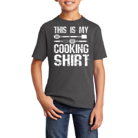 This Is My Cooking Shirt Cool Cook Chef Recipe Book Baking Basic Youth T-shirt | Artistshot