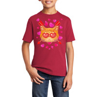 Exotic Shorthair Valentines Day T  Shirt Exotic Shorthair Valentines D Basic Youth T-shirt | Artistshot