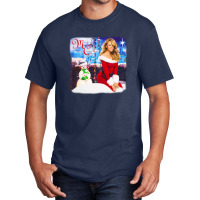 Mariah Carey Merry Christmas Love You Basic T-shirt | Artistshot