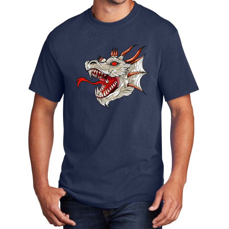 Dragon Basic T-shirt by difarinasool | Artistshot