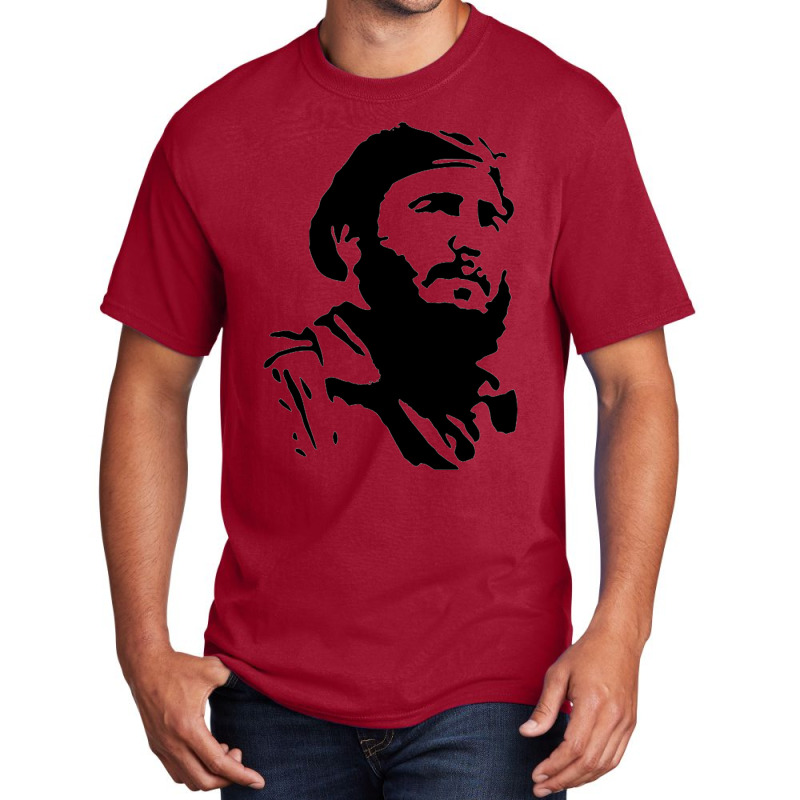 Fidel Castro Cuba Revolution (2) Basic T-shirt by nbobatiga | Artistshot