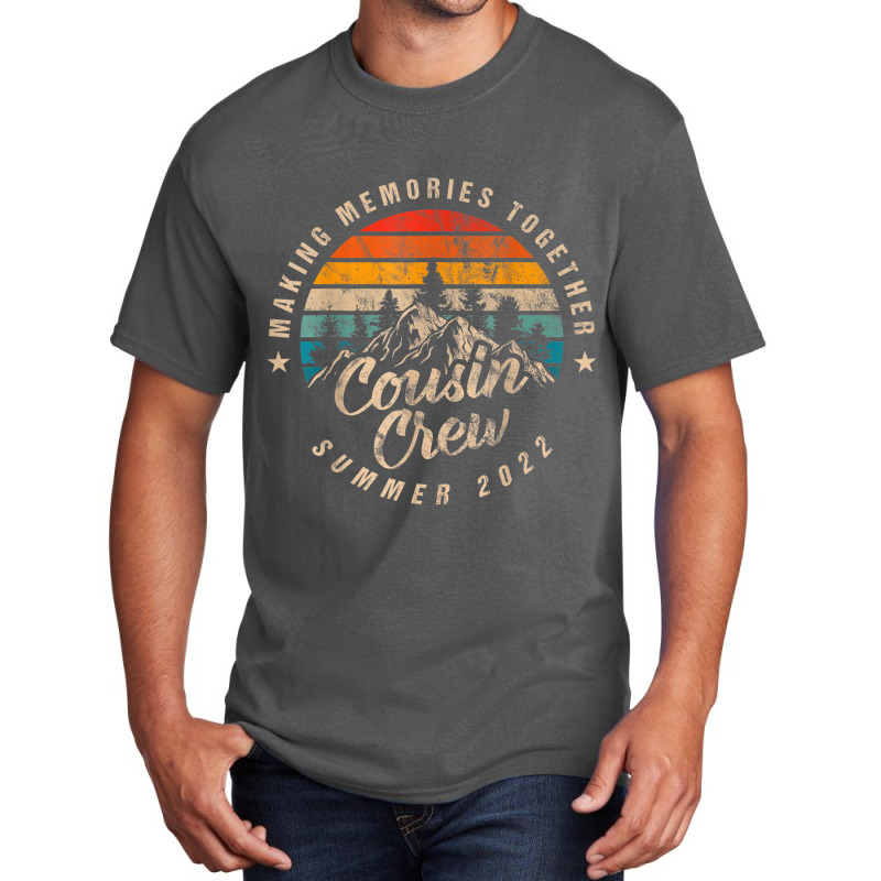 Summer Vacation Camping Crew Camp Basic T-shirt | Artistshot