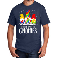 Chillin With My Gnomies Special Ed Autism Christmas Basic T-shirt | Artistshot