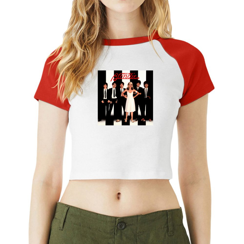 Parallel Lines Album Raglan Crop Top by AlisonPayne | Artistshot