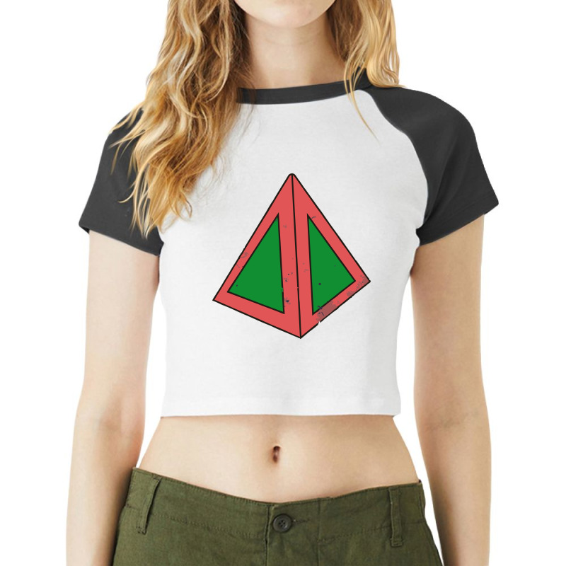 Chapter Eight Legion Triangle Raglan Crop Top by cm-arts | Artistshot