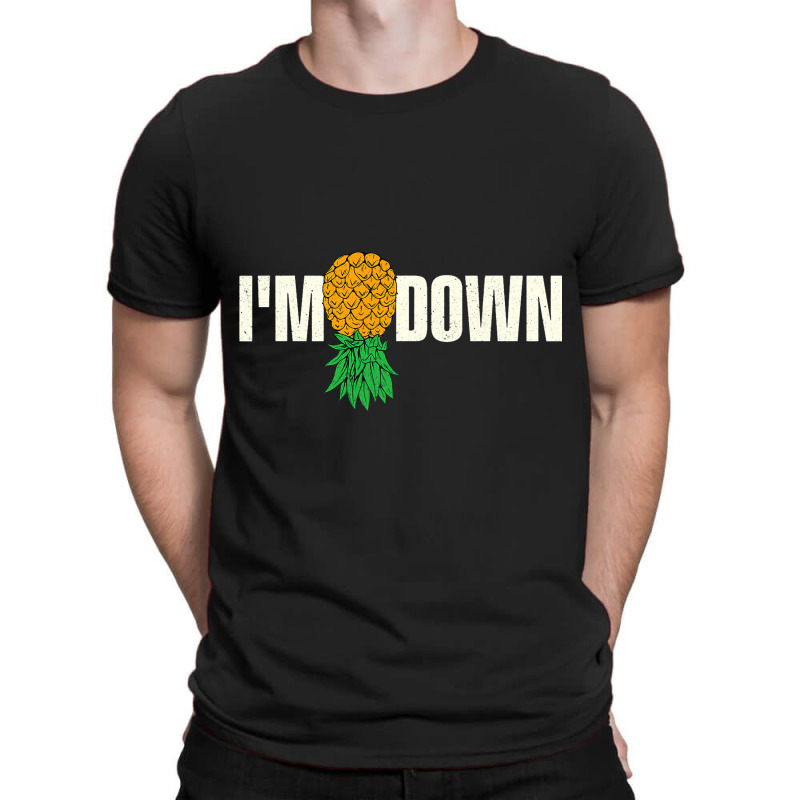 Im Down Swinger Pineapple Swinging Single Couple S T-shirt | Artistshot