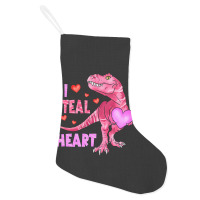 I Steal Hearts Dinosaur Lover Kids Boys Valentines Holiday Stocking | Artistshot