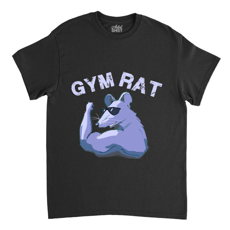 Gym Rat Work Out Weight Lifting Cross Train Classic T-shirt by JESSICASIMONSEN | Artistshot