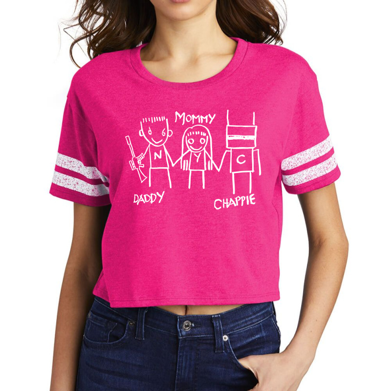 Daddy - Mommy - Chappie Scorecard Crop Tee by tshiart | Artistshot