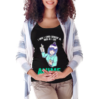 I Love Anime And Sketching Anime Anime And Sketchi Maternity Scoop Neck T-shirt | Artistshot