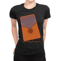 Its A Kalimba Thing Sound Instrument Kalimba Ladies Fitted T-shirt | Artistshot