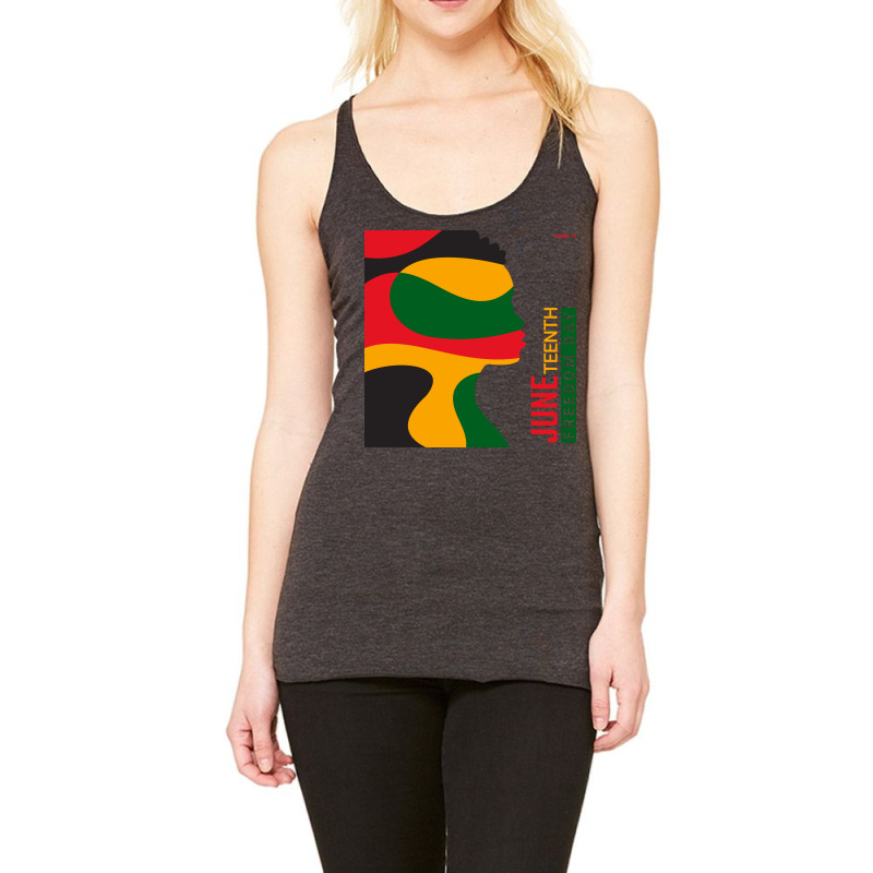 Juneteenth Freedom Day Racerback Tank by ruang dua | Artistshot