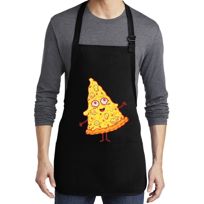 Hawaii Funny Food Pineapple Pizza Medium-length Apron | Artistshot