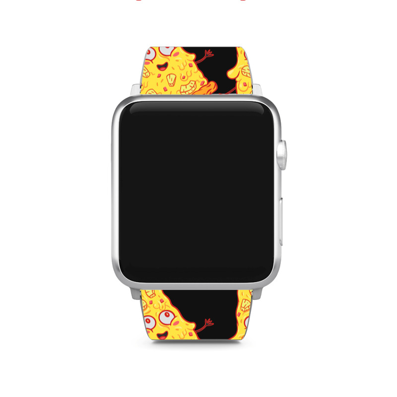 Hawaii Funny Food Pineapple Pizza Apple Watch Band | Artistshot