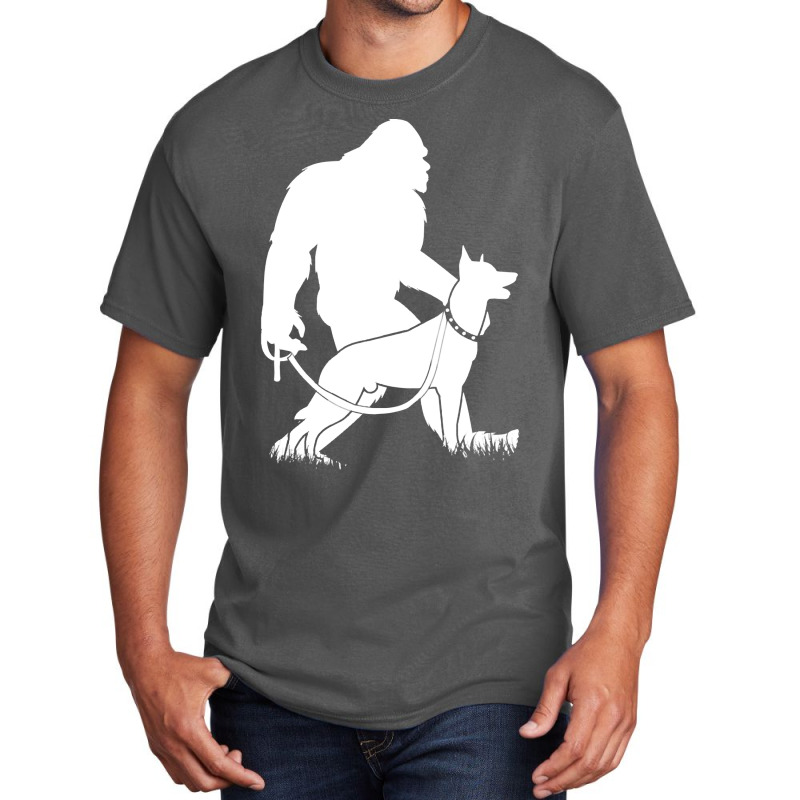 Belgian Malinois T Shirtbigfoot Walking Belgian Malinois T Shirt (1) Basic T-shirt by jordanianstroke | Artistshot