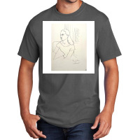 Jean Cocteau Litograph Basic T-shirt | Artistshot