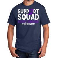 Awareness Support Squad I Lung Infections & Cystic Fibrosis Tank Top Basic T-shirt | Artistshot