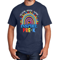 Teach Hope Love Inspire Pre Basic T-shirt | Artistshot