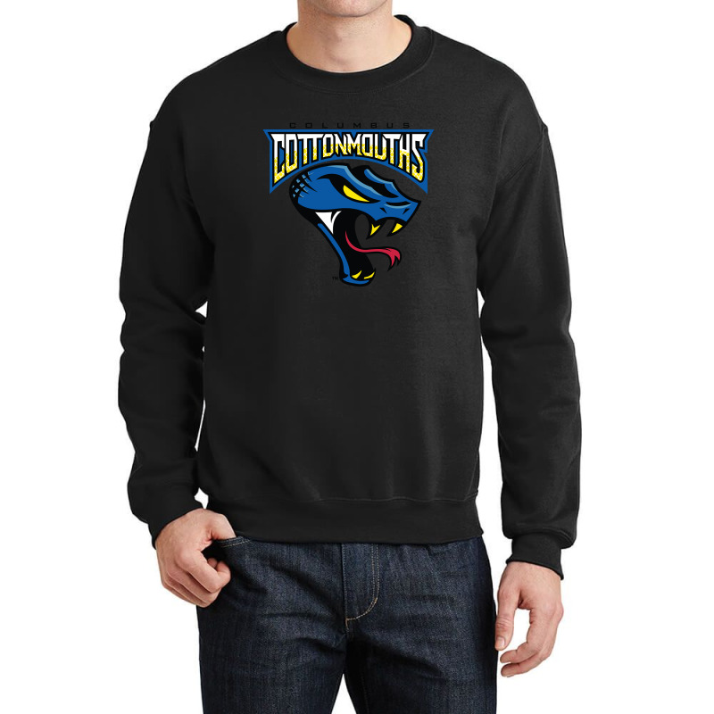 Columbus Cottonmouths Crewneck Sweatshirt by CoolMerch | Artistshot