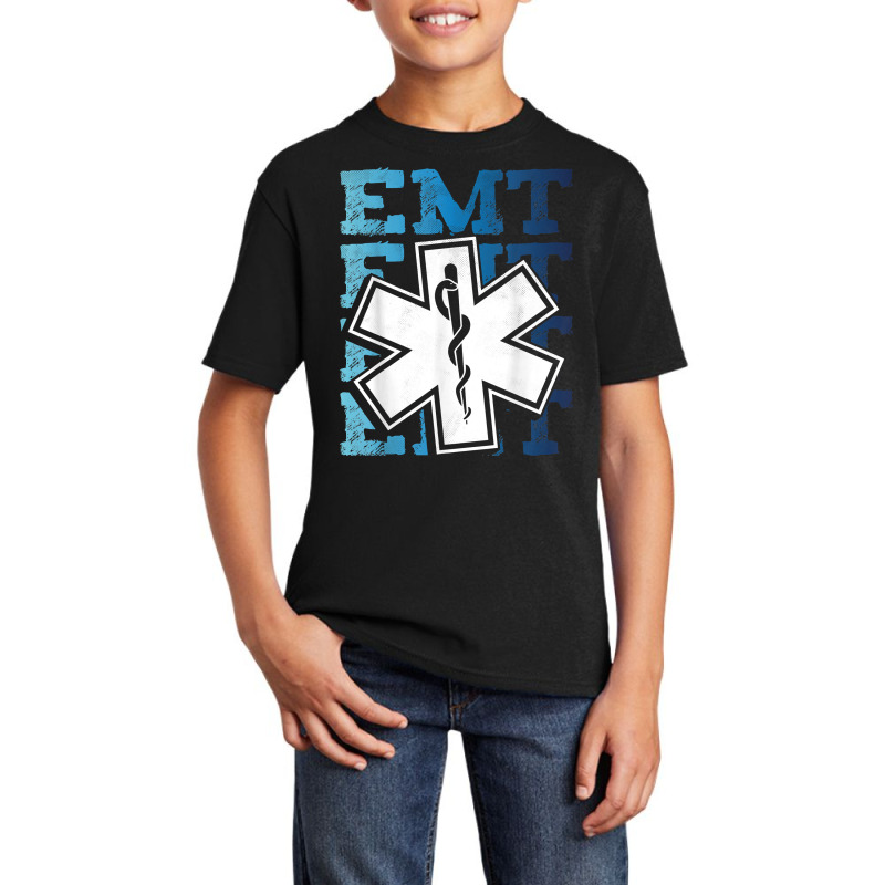 Vintage Emt Shirt, Emergency Medical Technician T Shirt Basic Youth T-shirt | Artistshot