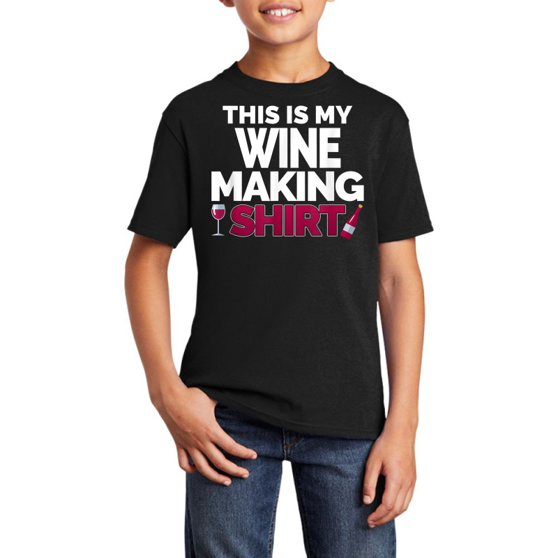 Winemaker This Is My Wine Making Shirt For Professional T Shirt Basic Youth T-shirt | Artistshot