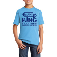 Salami King Jewish Deli T Shirt Jerusalem Israel T Shirt Delicatessen Basic Youth T-shirt | Artistshot