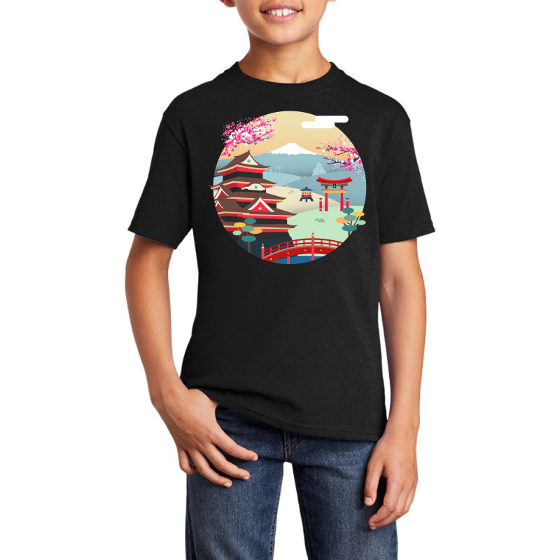 Tokyo Illustration Basic Youth T-shirt by rahmaazari | Artistshot