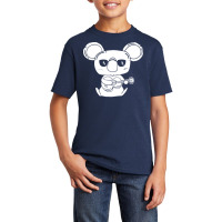 Ukulele Kids T  Shirt A Four String Ukulele Instrument With Koala T  S Basic Youth T-shirt | Artistshot