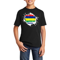 Mauritius Splash T Shirt Basic Youth T-shirt | Artistshot