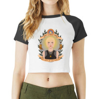 Kara Thrace Raglan Crop Top | Artistshot