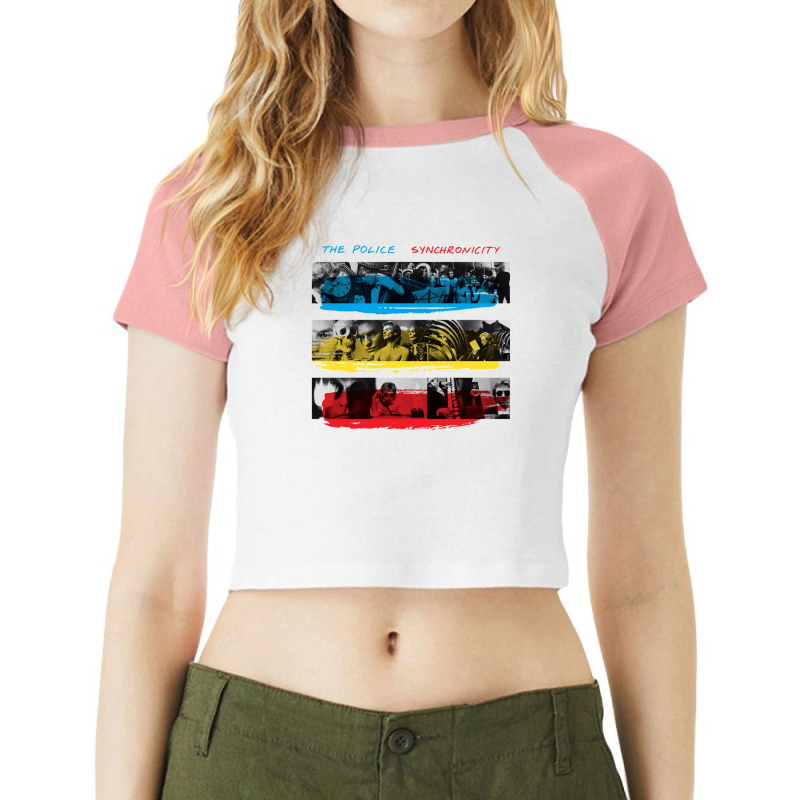 Synchronicity Raglan Crop Top by ArielleCrosby | Artistshot