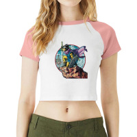 Dragon Quest Iii Raglan Crop Top | Artistshot