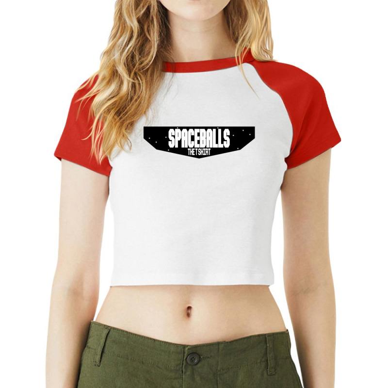 Spaceballs The T Shirt Raglan Crop Top by cm-arts | Artistshot