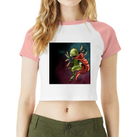 Space Invader Reptile, Space Invader, Reptile, Space Invader Reptile A Raglan Crop Top | Artistshot