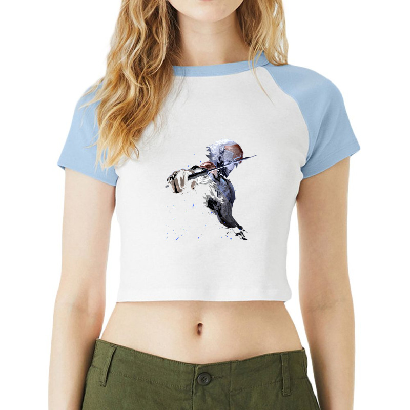 Metal Gear Solid Cool Raglan Crop Top by ThomasMNykamp | Artistshot