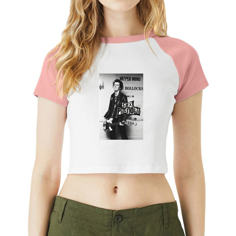 Futuristic Guitaris Legend Raglan Crop Top by cm-arts | Artistshot